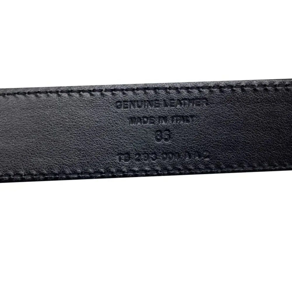 Tom Ford Croc-Effect Buckled Belt in Brown Leather